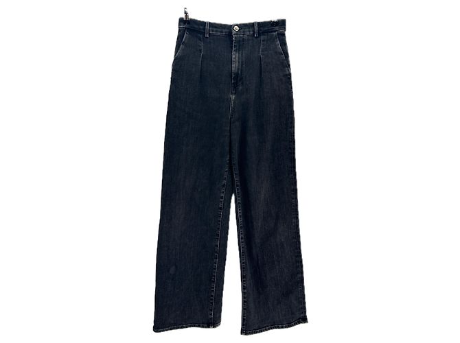 Autre Marque Jeans negros LOULOU STUDIO ATTU de algodón talla 26