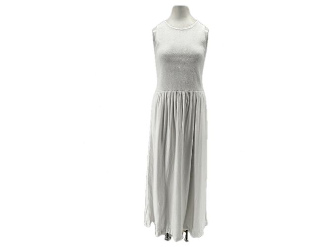 Autre Marque Vestido maxi de lino blanco SPLENDID