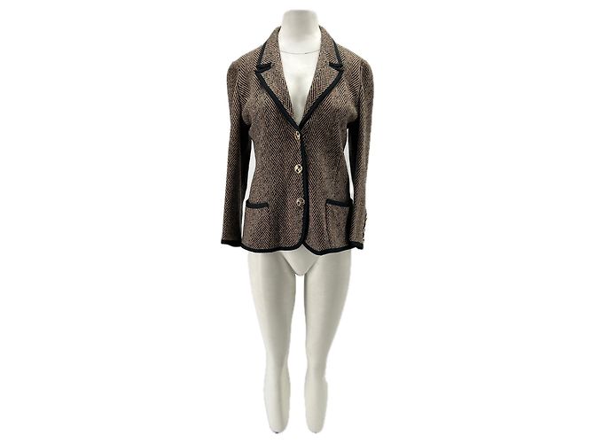 Autre Marque LIOLA Blazer im Tweed-Effekt Beige Größe S