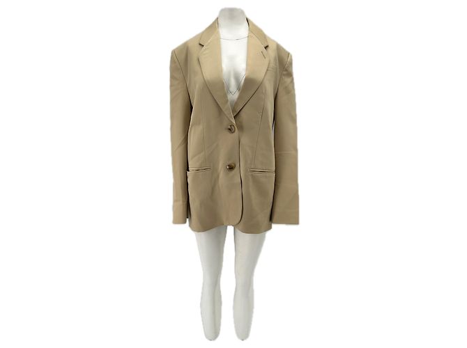 By Malene Birger Blazer beige en laine
