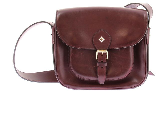Autre Marque Borsa a tracolla bordeaux Bordò