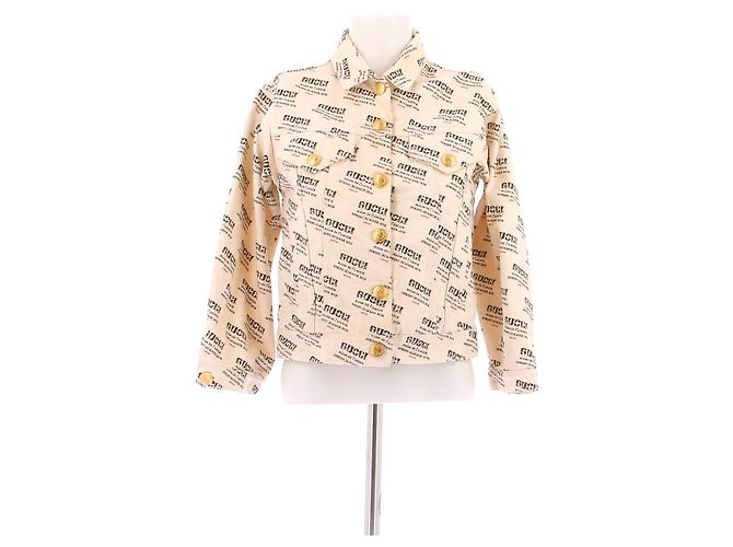 Giacca Gucci in cotone bianco