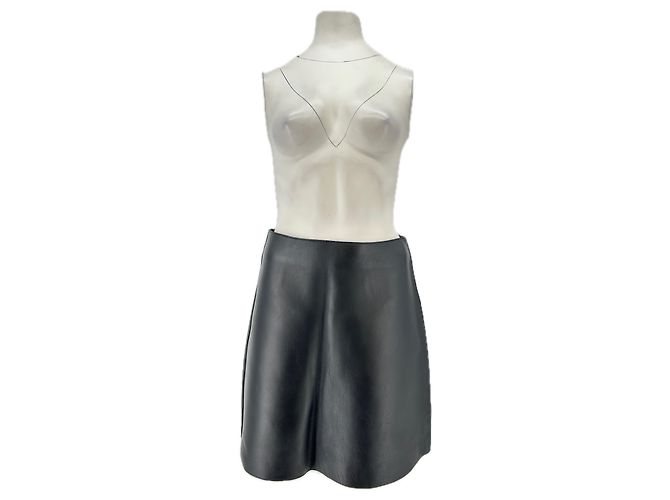 Autre Marque TEURN STUDIOS Lederrock Schwarz