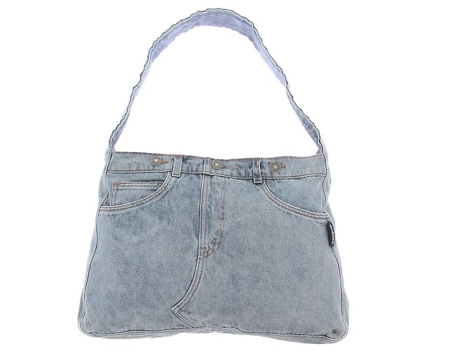 Desigual Bolso de hombro de denim Azul