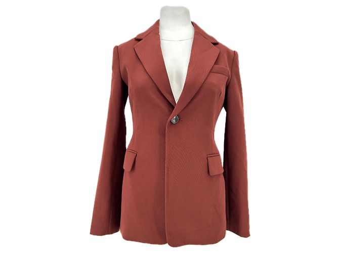 A.L.C Red Wool Blazer