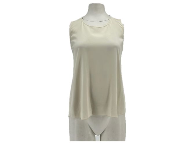 Autre Marque THEYSKENS' THEORY Weißes Baumwoll Tanktop
