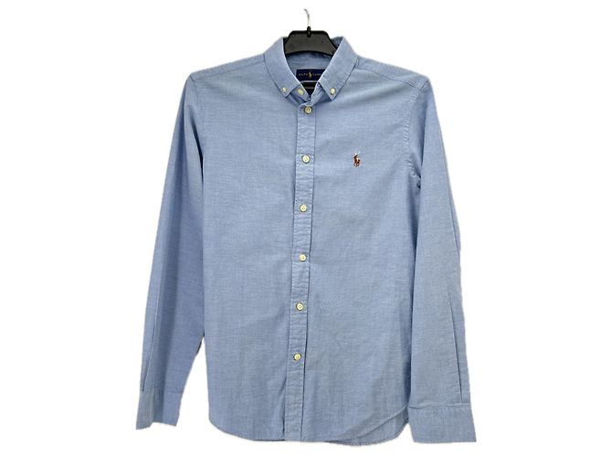 Camicia Ralph Lauren in cotone blu M