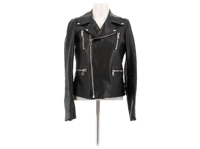Gucci Lederjacke Perfecto Schwarz