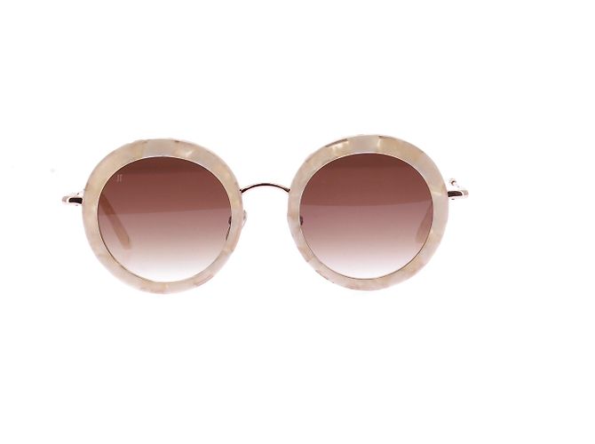 Jimmy fairly Gafas de sol redondas "Gina" Beige