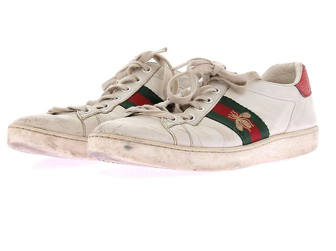 Gucci Baskets en cuir "Ace" White