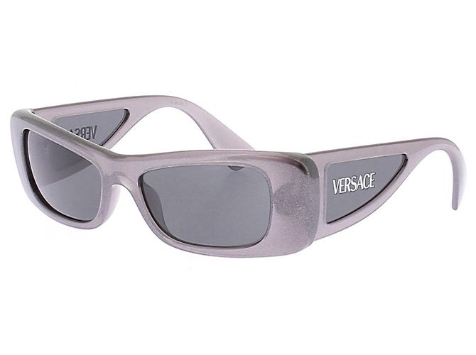 Versace Occhiali da sole argentati Argento