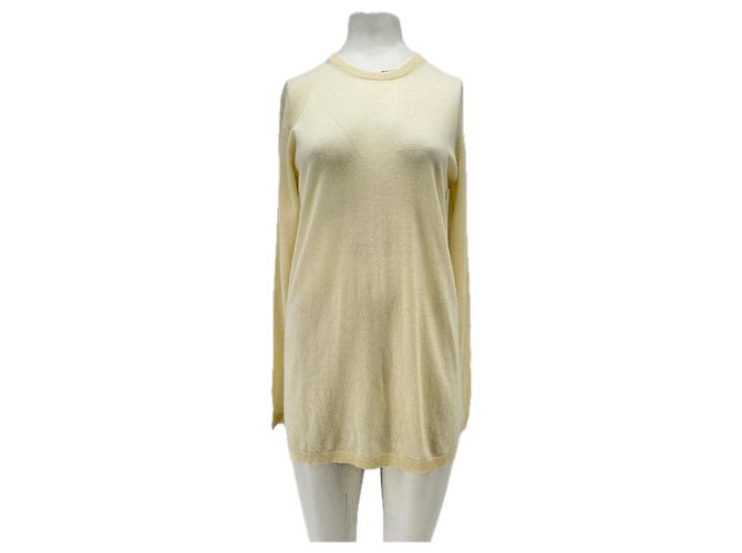 Autre Marque Pull blanc en cachemire