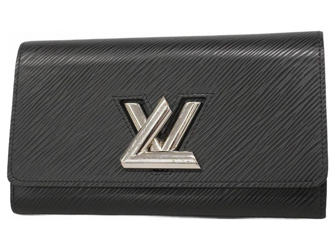 Portafoglio Lungo Twist Epi Louis Vuitton Nero