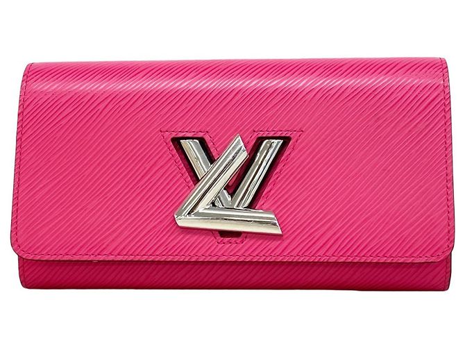 Cartera Larga Twist Epi Louis Vuitton Rosa