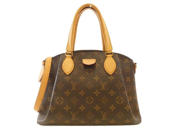 Borsa Louis Vuitton Monogram Rivoli PM Marrone