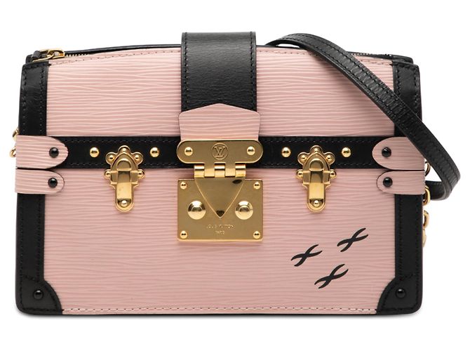 Pochette Trunk Epi Rose Louis Vuitton