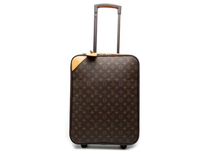 Louis Vuitton Brown Monogram Pegase 45