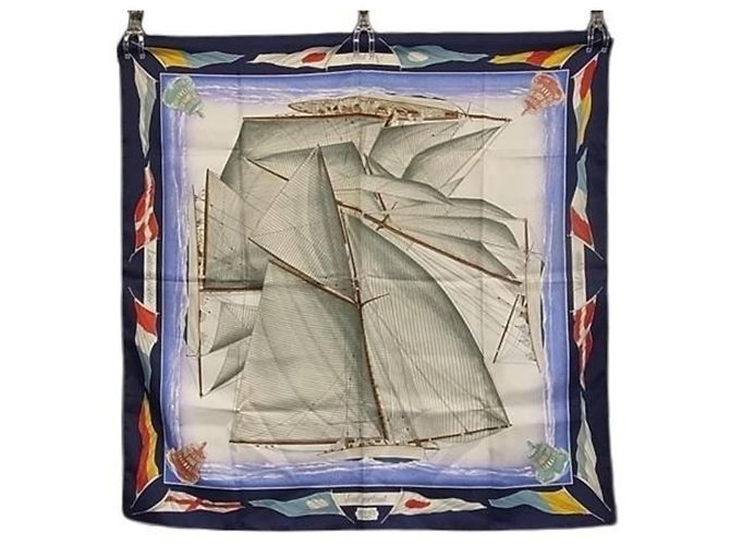 Foulard in seta multicolore Carré 90 di Hermès