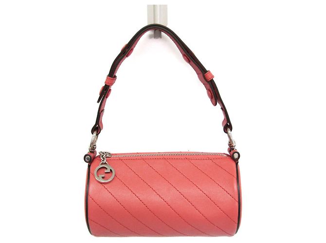 Bolsa de couro Gucci Blondie 760170 Rosa