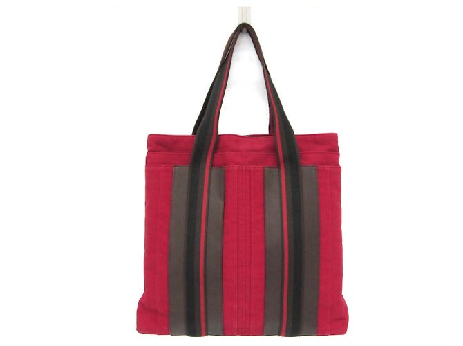 Bolso Hermès Troca Vertical MM Roja