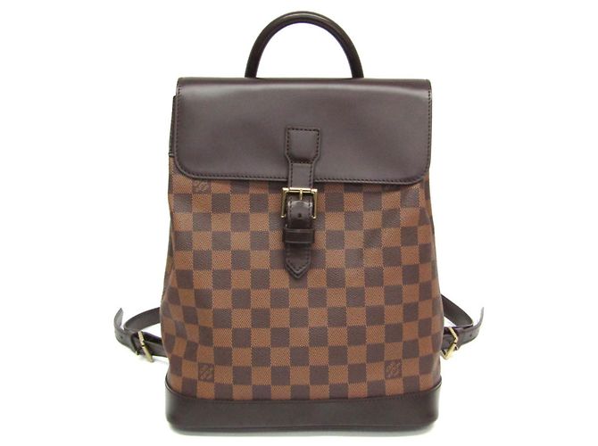 Louis Vuitton Damier Soho N51132 Women's Backpack Damier ebene