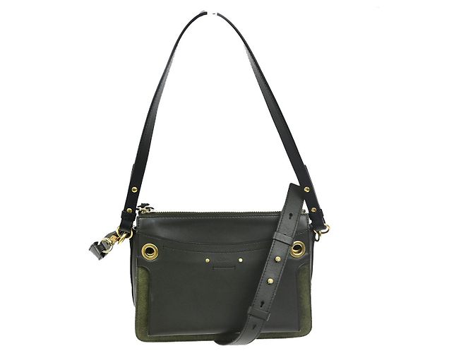 Chloé Chloe Roy Leather Small Schwarz Schweden