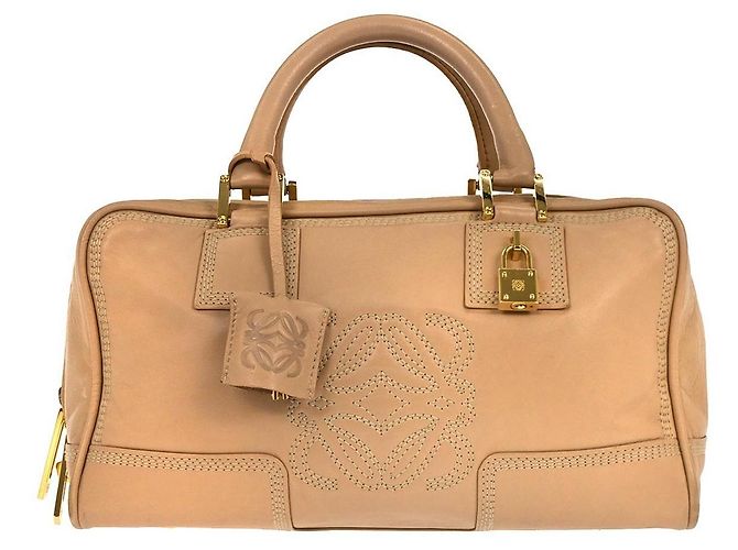 Loewe Amazona Leather 28 Bege