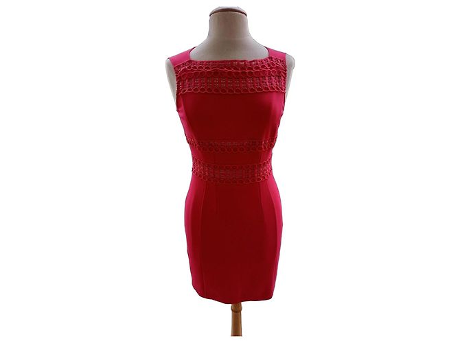 Vestido Blumarine Rosa Rojo Viscosa