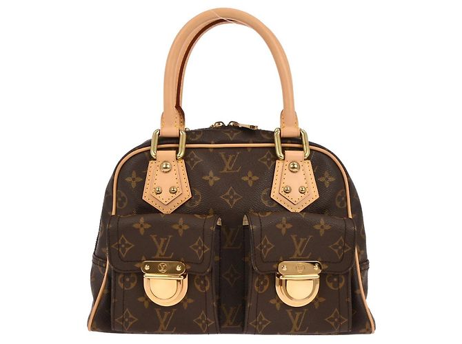 Louis Vuitton Manhattan Monogram Canvas PM Marron