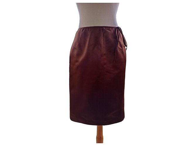 Saia Blumarine de acetato e rayon