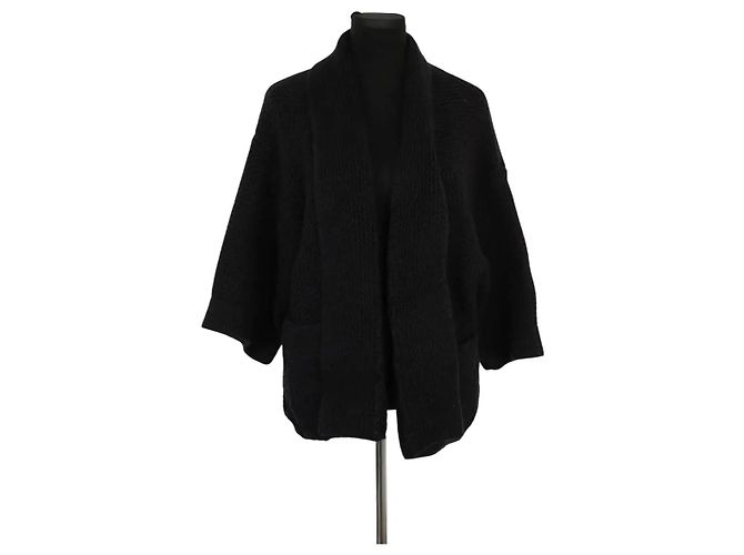 Isabel Marant Schwarzer Baumwollcardigan