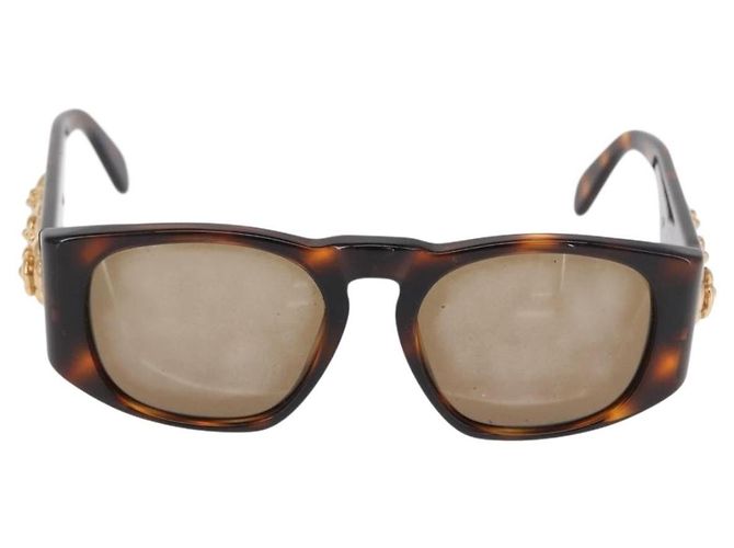 Chanel Camélia sunglasses Plastic Brown