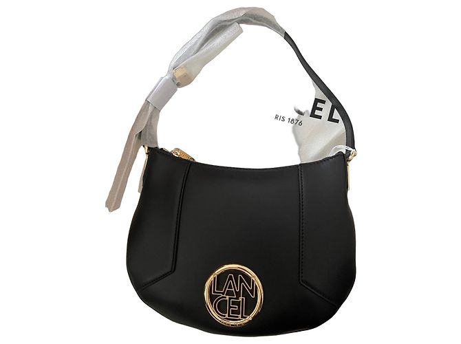 Borsa a spalla Lancel in pelle nera Nero