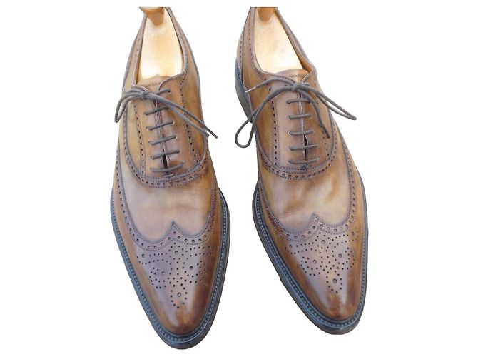 Autre Marque derbies campanile 9/5   43,5 sans embauchoirs Marron clair