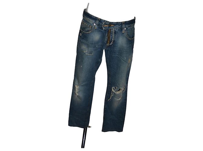 Dsquared2 boyfriend jeans blue denim