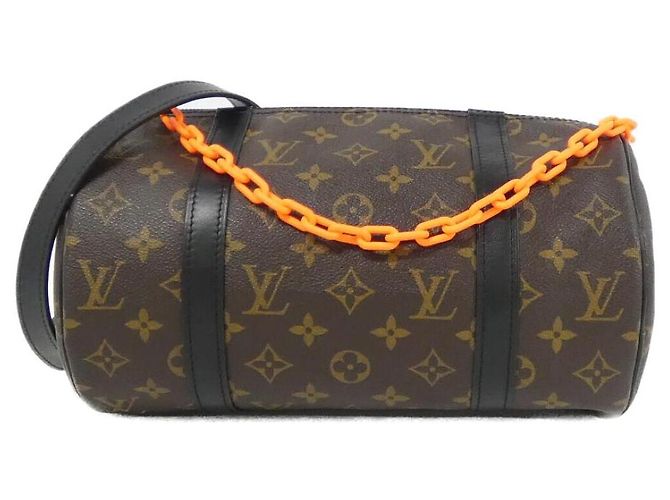 Sac à épaule Mini Polochon Monogram Solar Ray de Louis Vuitton Marron
