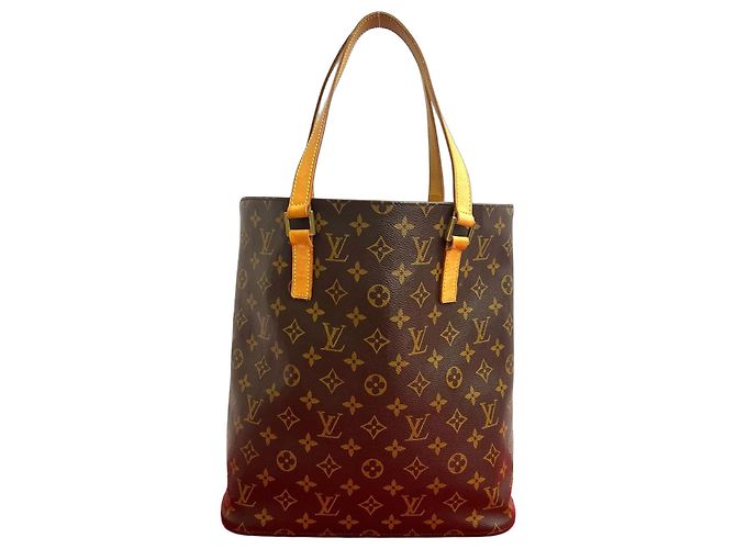 Bolsa tote em couro Monogram Vavin GM da Louis Vuitton Marrom