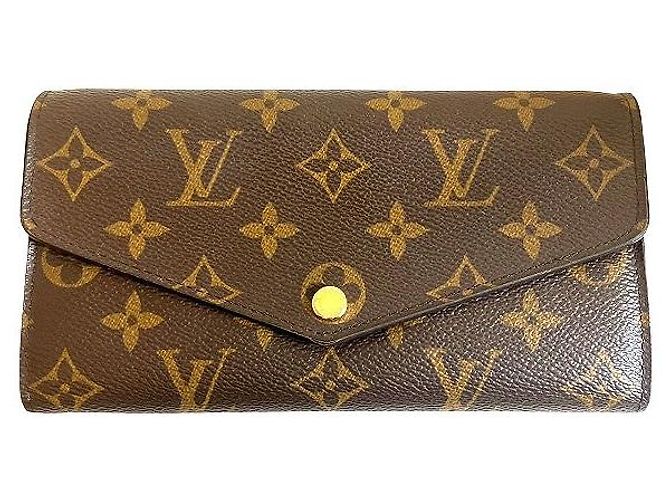 Cartera Larga Monograma Sarah de Louis Vuitton Rosa