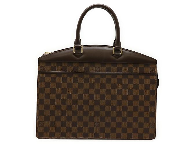Sac à main Monogram Riviera Louis Vuitton Marron