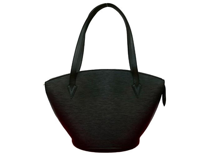 Louis Vuitton Saint Jacques Epi-Leder Tote Bag Schwarz