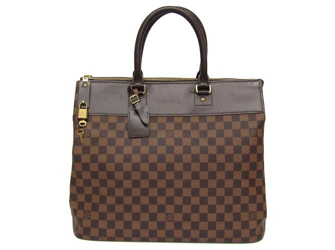 Greenwich Borse da viaggio in tela Monogram marrone Louis Vuitton