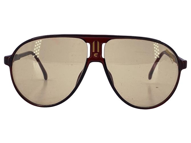 Carrera Vintage Plastic Sunglasses Brown