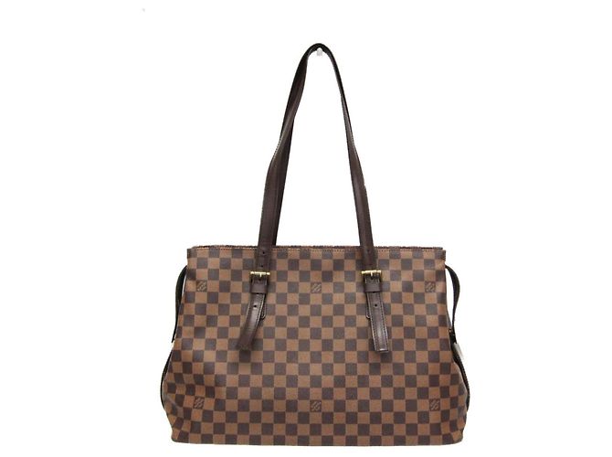 Chelsea Borse a spalla in tela Monogram marrone Louis Vuitton