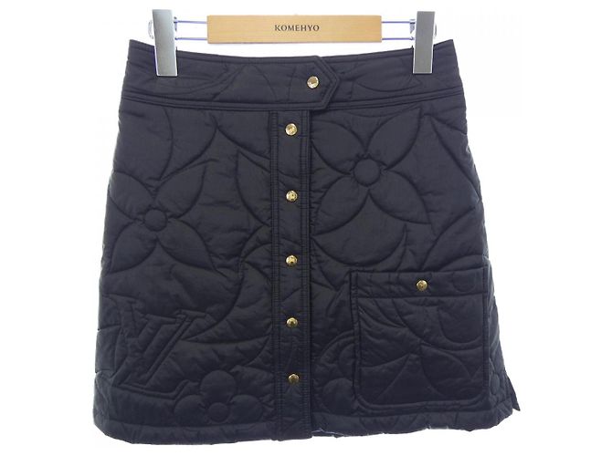 Falda Louis Vuitton Negro