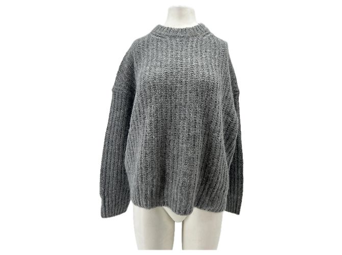 Filippa K Alpaka Pullover Grau M