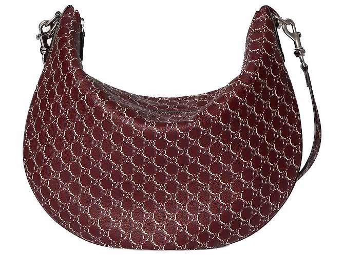 Gucci Borsa a spalla bordeaux Bordò