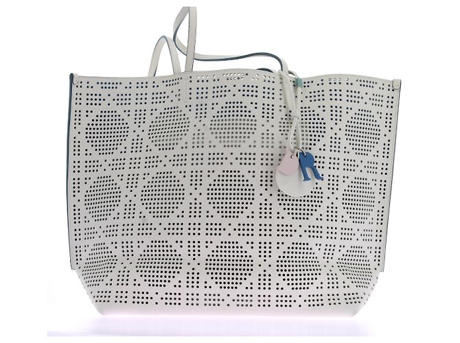 Dior Sac cabas ajouré blanc
