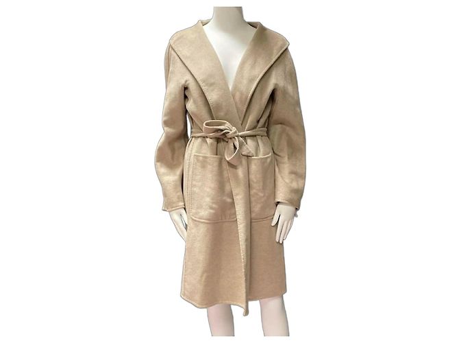 Max Mara 100% Cashmere MaxMara Beige Coat