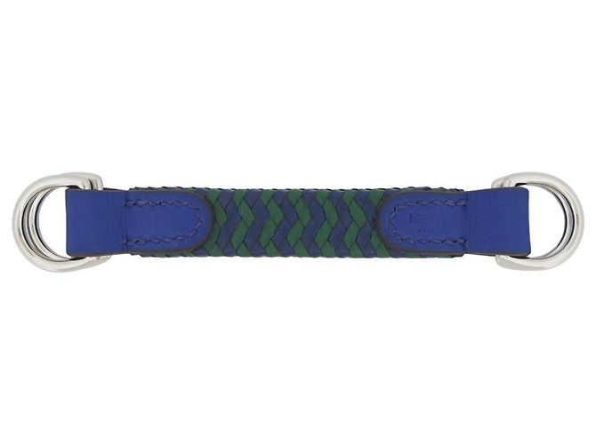 Hermès NUEVA HEBILLA HERMES TRAIT D'UNION PARA CINTURÓN DE BUFANDA TWILLY Azul