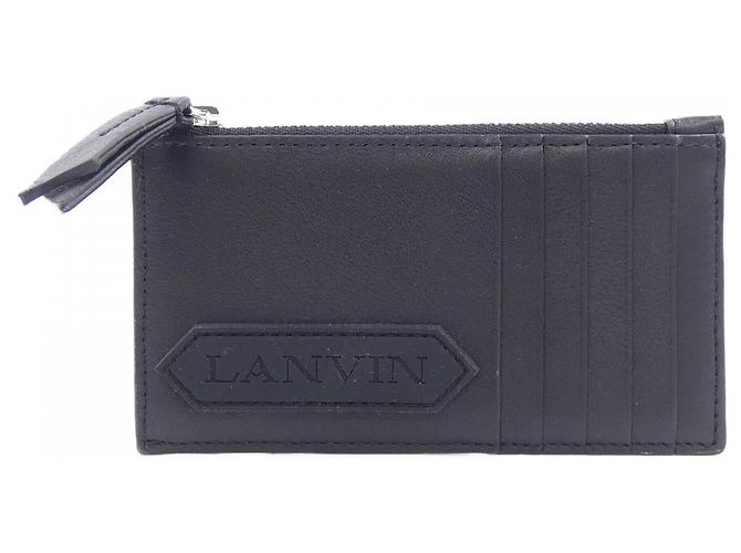 LANVIN Wallet Black